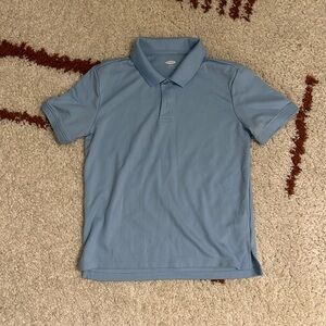 Boy’s blue polo